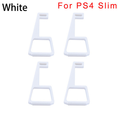 Sony PS4 Slim Pro konzolhoz, 3D nyomtatási fali kontroller tartó konzol állványhoz Host Rack játéktároló rögzítő tartozék