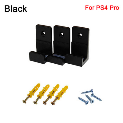 Sony PS4 Slim Pro konzolhoz, 3D nyomtatási fali kontroller tartó konzol állványhoz Host Rack játéktároló rögzítő tartozék