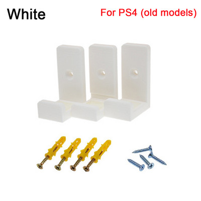 Sony PS4 Slim Pro konzolhoz, 3D nyomtatási fali kontroller tartó konzol állványhoz Host Rack játéktároló rögzítő tartozék