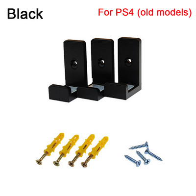 Sony PS4 Slim Pro konzolhoz, 3D nyomtatási fali kontroller tartó konzol állványhoz Host Rack játéktároló rögzítő tartozék