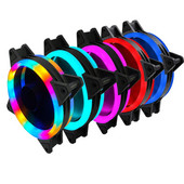 Ventilator Hladnjak 120mm 4pin Rgb Kućište Ventilator za hlađenje Šareni fluidni ležaj Led hladnjak Ventilator Radijator Tišina hladnjaka za računalo PC