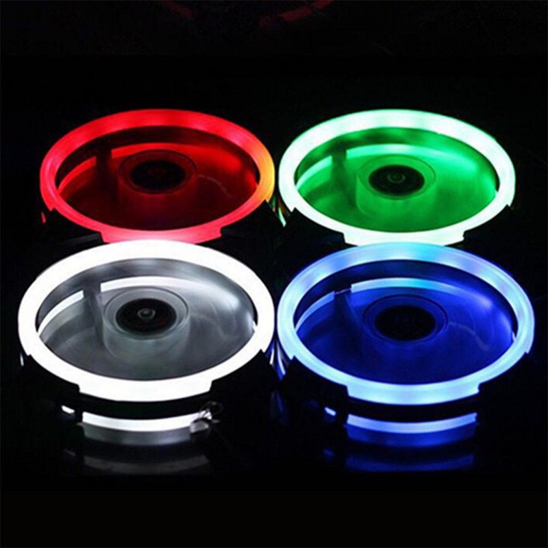 Ventilator Hladnjak 120mm 4pin Rgb Kućište Ventilator za hlađenje Šareni fluidni ležaj Led hladnjak Ventilator Radijator Tišina hladnjaka za računalo PC