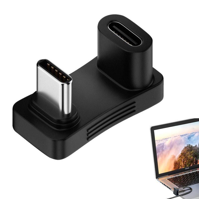 Alkalmas a Steam Deck 2 az 1-ben hosszabbító csatlakozójához, derékszögű C típusú USB C adapter dugaszoló-női játékkonzol-tartozékokhoz