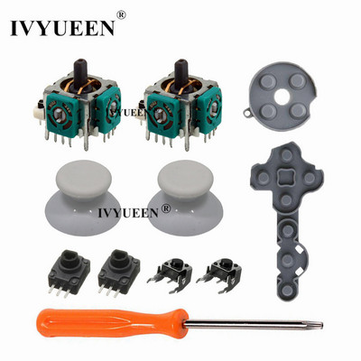 IVYUEEN 11 az 1-ben analóg pálca érzékelő potenciométerek + hüvelykujj pálcák LT RT trigger kapcsoló gomb Microsoft Xbox 360 vezérlőhöz