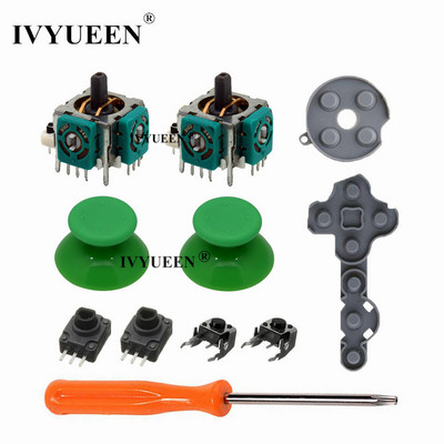 IVYUEEN 11 az 1-ben analóg pálca érzékelő potenciométerek + hüvelykujj pálcák LT RT trigger kapcsoló gomb Microsoft Xbox 360 vezérlőhöz