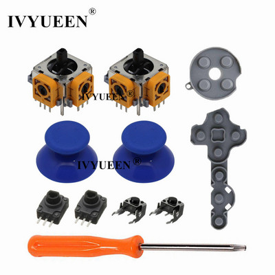 IVYUEEN 11 az 1-ben analóg pálca érzékelő potenciométerek + hüvelykujj pálcák LT RT trigger kapcsoló gomb Microsoft Xbox 360 vezérlőhöz