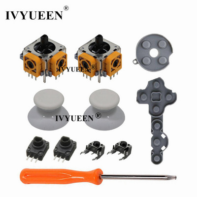 IVYUEEN 11 az 1-ben analóg pálca érzékelő potenciométerek + hüvelykujj pálcák LT RT trigger kapcsoló gomb Microsoft Xbox 360 vezérlőhöz