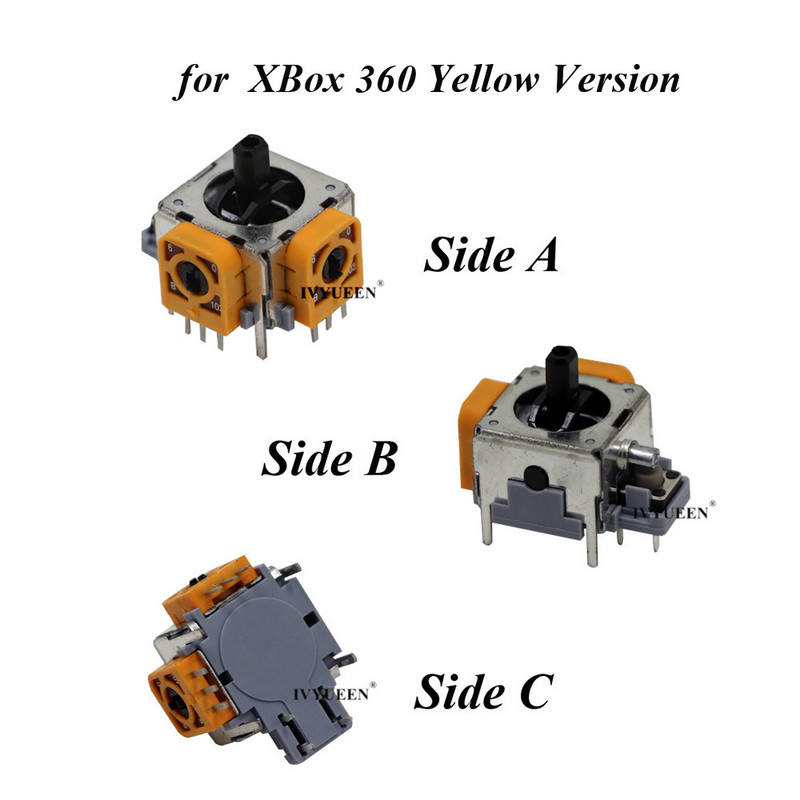 IVYUEEN 11 az 1-ben analóg pálca érzékelő potenciométerek + hüvelykujj pálcák LT RT trigger kapcsoló gomb Microsoft Xbox 360 vezérlőhöz