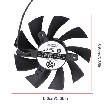 PLA09215B12H 4 Pin 12V 0,4A Cooler Fan Κάρτα γραφικών Cooler VGA Ανεμιστήρας για GTX1060