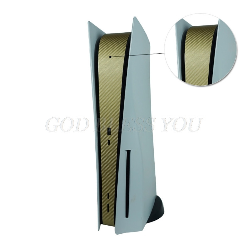 Za PS5 Disk Edition Naljepnica za kožu od ugljičnih vlakana Navlaka za naljepnicu za PlayStation 5 konzolu Središnja naljepnica za kožu konzole Dropshipping