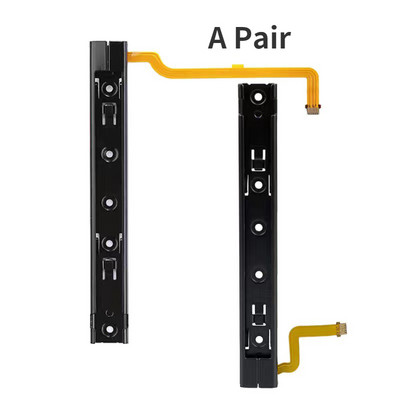 Parem ja vasak liugur koos painduva kaabli kinnitusosaga Nintendo Switch Console NS Rebuild rööbastee originaal remondiosa tarvikud