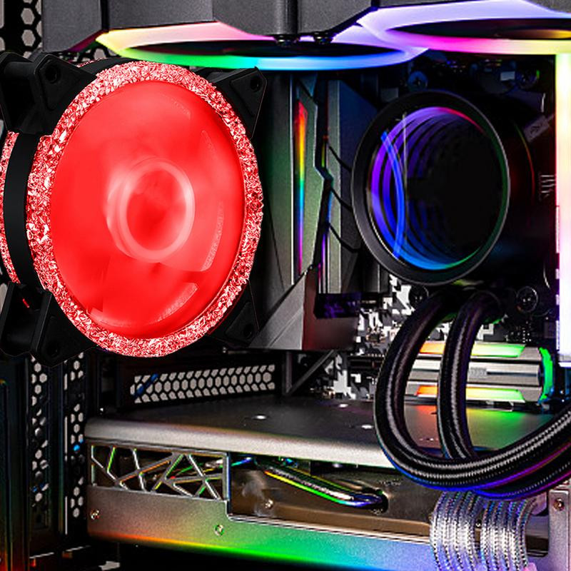 120 mm ventilator kućišta PC računala Visokoučinkovito hlađenje PC ventilatori s hidrauličnim ležajem Mute računalni ventilatori za PC kućišta