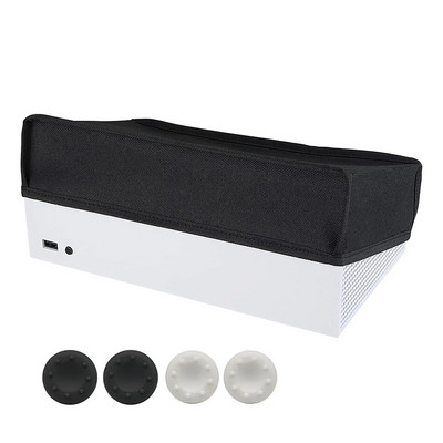 Vízszintes porvédő XSS porálló hüvely tok Xbox Series S játékkonzolhoz, hálós dugószűrő szűrő háló, karcmentes, vízálló