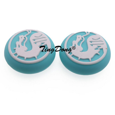 2PCS Mekani silikonski poklopac za palac za palac za PS5 PS4 Pro PS3 Xbox One 360 kontroler Dodaci za kapu za joystick