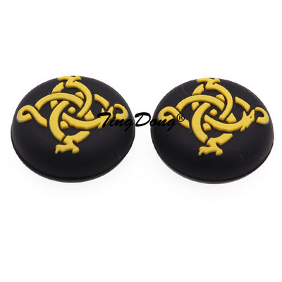 2PCS Mekani silikonski poklopac za palac za palac za PS5 PS4 Pro PS3 Xbox One 360 kontroler Dodaci za kapu za joystick