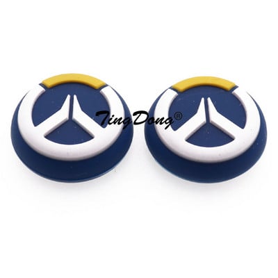 2PCS Mekani silikonski poklopac za palac za palac za PS5 PS4 Pro PS3 Xbox One 360 kontroler Dodaci za kapu za joystick