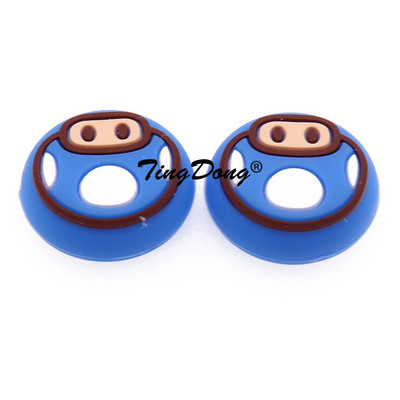 2PCS Mekani silikonski poklopac za palac za palac za PS5 PS4 Pro PS3 Xbox One 360 kontroler Dodaci za kapu za joystick
