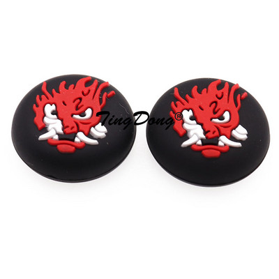 2PCS Mekani silikonski poklopac za palac za palac za PS5 PS4 Pro PS3 Xbox One 360 kontroler Dodaci za kapu za joystick