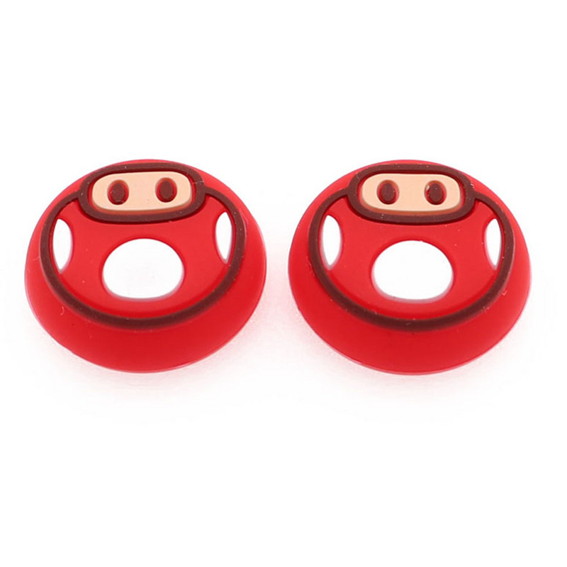 2PCS Mekani silikonski poklopac za palac za palac za PS5 PS4 Pro PS3 Xbox One 360 kontroler Dodaci za kapu za joystick