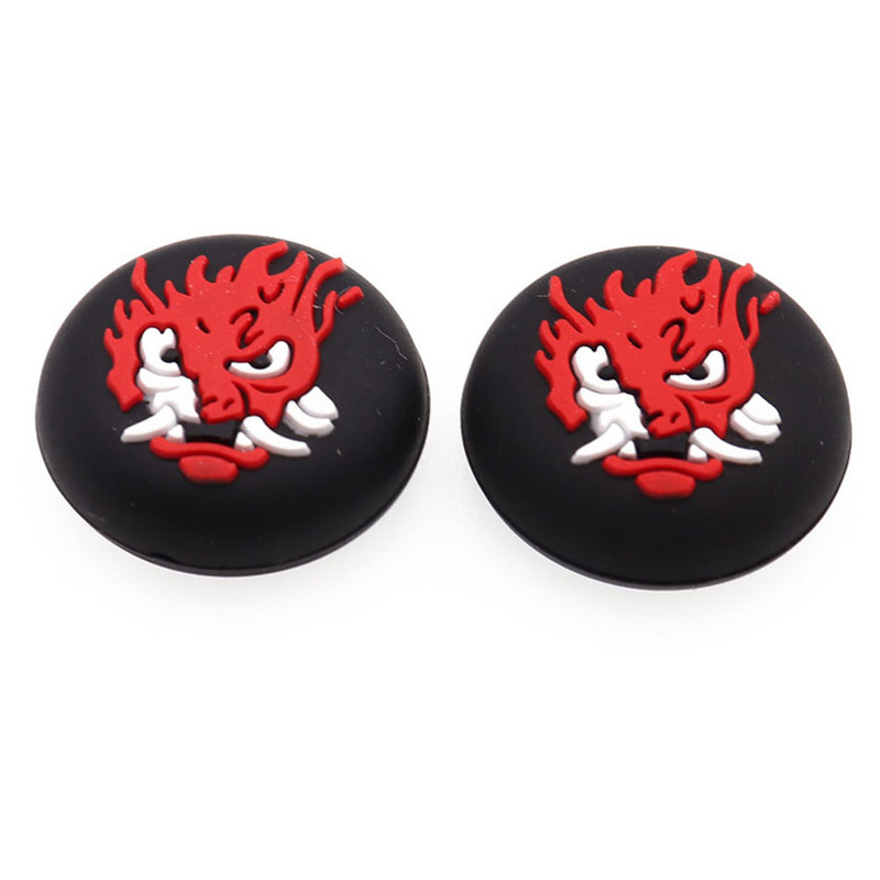 2PCS Mekani silikonski poklopac za palac za palac za PS5 PS4 Pro PS3 Xbox One 360 kontroler Dodaci za kapu za joystick