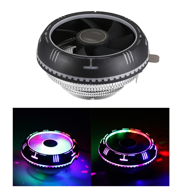 LED CPU dzesētājs ar gaisa dzesēšanu CPU radiatora ventilators datora dzesēšanas radiators CPU gaisa dzesētāja ventilators Intel LGA 1700 1200 775 1150 K1KF