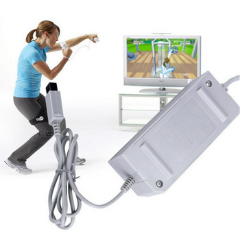 AC 100-240V Τροφοδοτικό τοίχου οικιακής χρήσης Προσαρμογέας φορτιστή για χειριστήριο παιχνιδιών Nintendo Wii Αντικατάσταση πρίζας Joystick ΗΠΑ/ΕΕ
