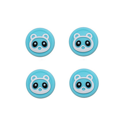 4gab Silikona nūjas roktura vāciņi Aksesuāri Nintendo Switch Joycon vāciņa aizsargmaciņam NS Lite Gamepad kursorsviras kontrolierim