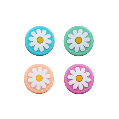 4gab Silikona nūjas roktura vāciņi Aksesuāri Nintendo Switch Joycon vāciņa aizsargmaciņam NS Lite Gamepad kursorsviras kontrolierim