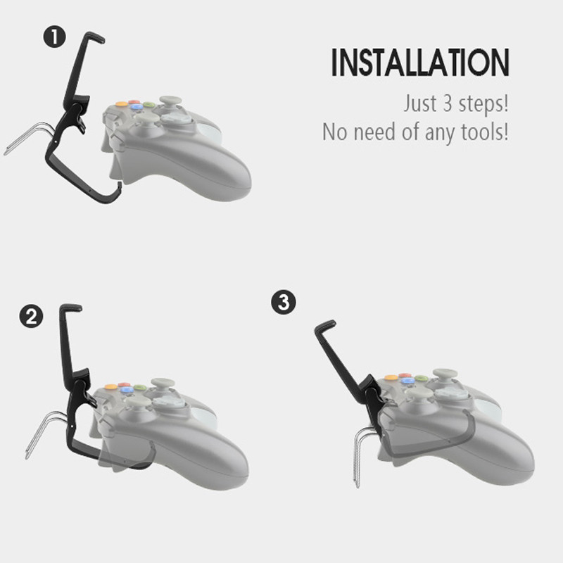 Mobiiltelefoni alus Xbox One S/Slim kontrolleri jaoks Nutitelefoni hoidik Xbox One`i õhukese mängupuldi juhtkangi klambrihoidja jaoks
