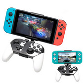 Állvány kapcsolóvezérlőhöz rögzíthető kézi fogantyúval kompatibilis Nintendo Switch LiteConsole játékpad NS kliptartóhoz