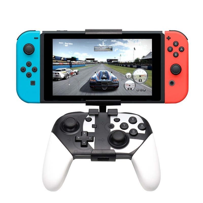 Állvány kapcsolóvezérlőhöz rögzíthető kézi fogantyúval kompatibilis Nintendo Switch LiteConsole játékpad NS kliptartóhoz
