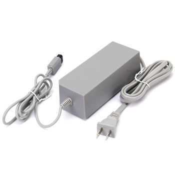 За Nintendo Wii Game Console Host 100-240V 15V 5A Домашно стенозахранване Захранване за променливотоково зарядно Адаптер Кабел US/EU Щепсел Високо качество