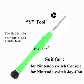IVYUEEN για Nintendo Switch Console NS Joy-Con Screwdriver Tool Kit for NintendoSwitch Pro Controller Tear Down Repair Tools