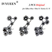 IVYUEEN 2 buc. Buton conductiv original din cauciuc pentru controler Microsoft XBox One Series XS D-pad Reparare butoane cheie de contact