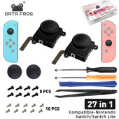 DATA FROG 3D analogni joystick Thumb Stick kompatibilan s Nintendo Switchom OLED Joy Con Gamepad Sensor Replacement Module Repair Tools