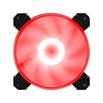 12 см компютърно шаси RGB вентилатор, кръгъл дъгов фенер, цветна светлина, заглушен охлаждащ вентилатор