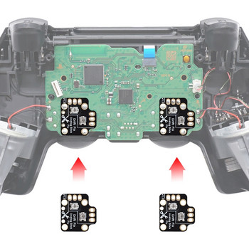 Analog Stick Drift Fix Mod Reset Drift Thumbstick Resistance Calibration Plate за PS5 PS4/Xboxone Game Controller 2Pcs
