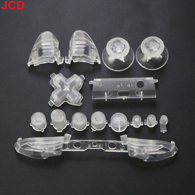JCD 1 set kompletnih zamjenskih gumba Chrome za Xbox One S Dpad ABXY Trigger Grips stick dijelovi za Xbox One S Slim Controller