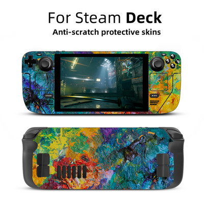 Autocolant de protecție pentru Consola de jocuri Steam Deck Autocolant de protecție din vinil anti-zgârieturi pentru Valve Accesorii pentru jocuri Steam Deck