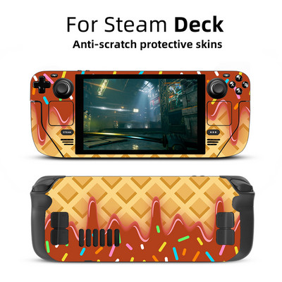 Autocolant de protecție pentru Consola de jocuri Steam Deck Autocolant de protecție din vinil anti-zgârieturi pentru Valve Accesorii pentru jocuri Steam Deck