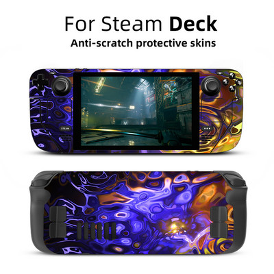 Autocolant de protecție pentru Consola de jocuri Steam Deck Autocolant de protecție din vinil anti-zgârieturi pentru Valve Accesorii pentru jocuri Steam Deck