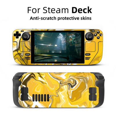 Autocolant de protecție pentru Consola de jocuri Steam Deck Autocolant de protecție din vinil anti-zgârieturi pentru Valve Accesorii pentru jocuri Steam Deck