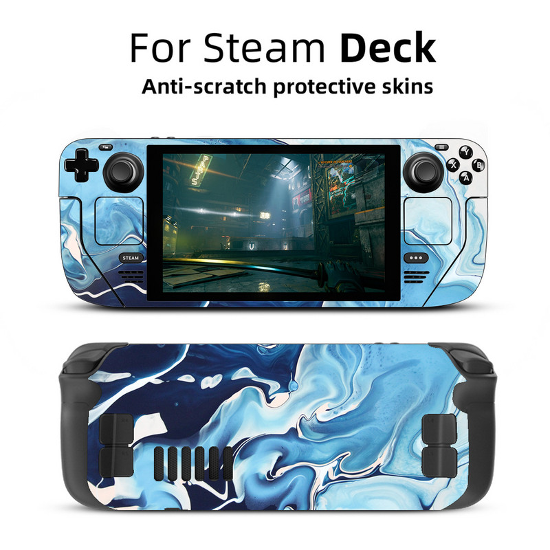 Autocolant de protecție pentru Consola de jocuri Steam Deck Autocolant de protecție din vinil anti-zgârieturi pentru Valve Accesorii pentru jocuri Steam Deck