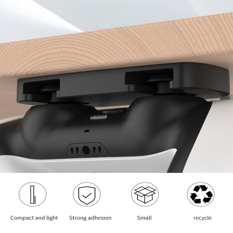 PS5 PS4 Nosač kontrolera ispod stola Viseći držač za pohranu Stalak Naljepnica Joystick za PlayStation 5 / 4 Gamepad Dodaci