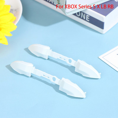 1vnt OEM remonto dalis, skirta XBOX serijos SX valdiklio priekiniam korpusui, galinio korpuso dangčiui LB RB buferio maitinimo mygtuko gaidukas