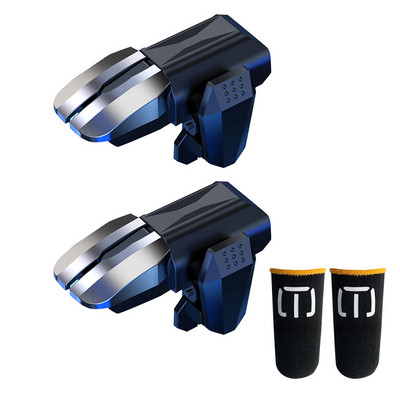 PUBG mobiilimängude päästikule tulistamisnupu käepide Mängu juhtkangi mängupuldi Sihtpäästiku L1 R1 võtmenupp IPhone`i Androidile