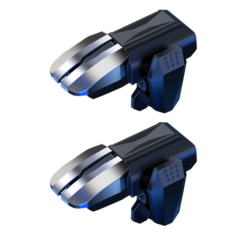 PUBG mobiilimängude päästikule tulistamisnupu käepide Mängu juhtkangi mängupuldi Sihtpäästiku L1 R1 võtmenupp IPhone`i Androidile