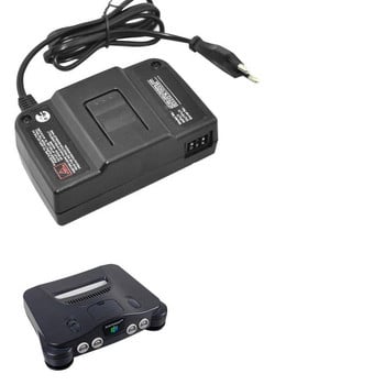 Зарядни устройства US/EU/UK щепсел Аксесоари Захранване Захранващ адаптер за Nintendo 64 Кабел за зареждане на зарядно за Nintendo 64