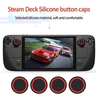 4kom silikonski analogni ThumbStick Grips poklopac za PS5/PS4/PS3 kontroler Kape za Steam Deck/Xbox One/Xbox 360 Gamepad Dodaci
