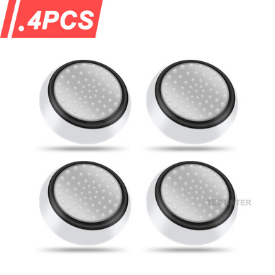 4db szilikon analóg ThumbStick Grips fedél PS5/PS4/PS3 kontroller sapkák Steam Deckhez/Xbox One/Xbox 360 Gamepad tartozékokhoz